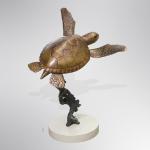 Tortuga
Bronze
Limited Edition 36
~ 18"x18"x24"
