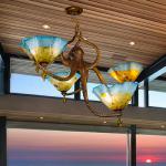 Octopus Chandelier
Bronze & hand blown Glass